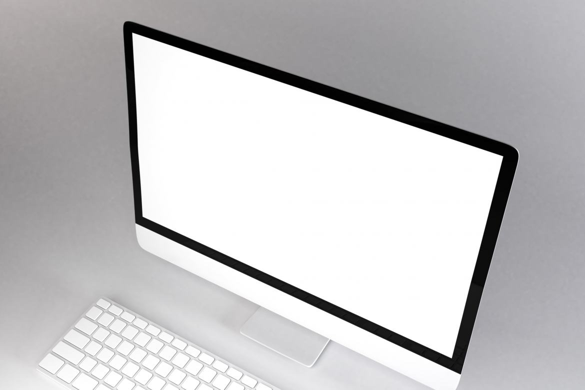 Free Personal Computer Mockup Template alternate