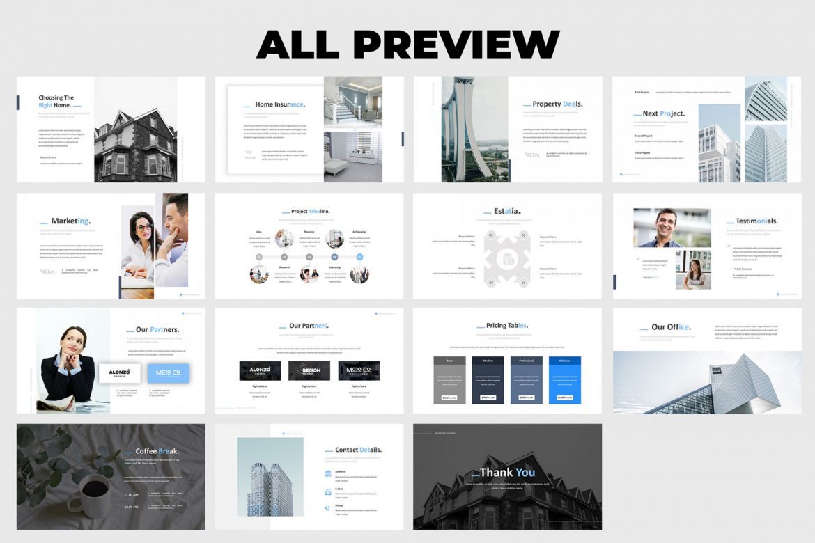 Real Estate Powerpoint Template - view 3