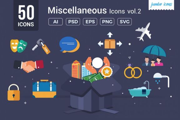 Miscellaneous Vector Icons