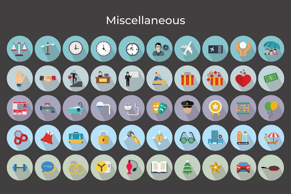 Miscellaneous Vector Icons alternate