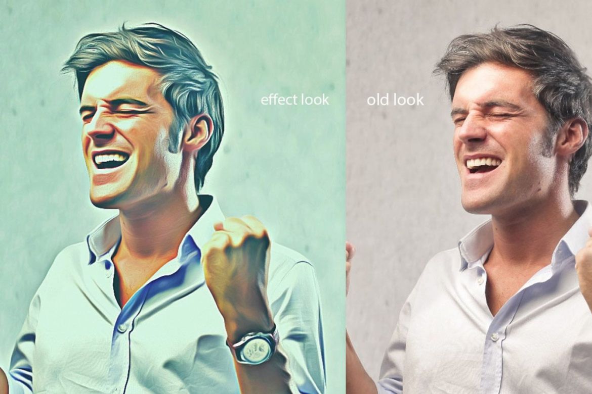 Oil Glossy Paint Photoshop Action - view 6