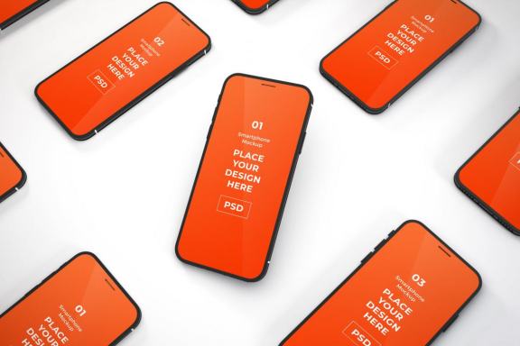 Free Smartphone Device Mockup