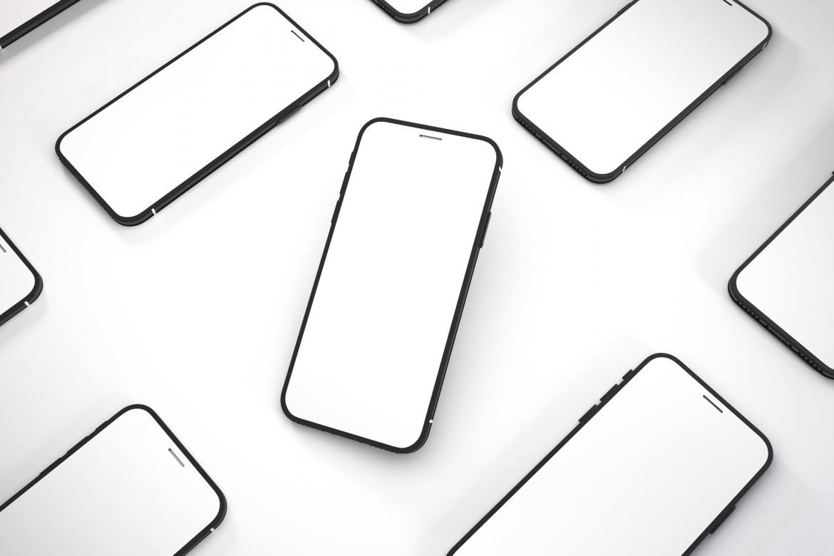 Free Smartphone Device Mockup alternate