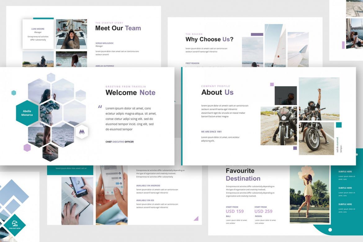 Travel Agency Google Slides Template - view 6