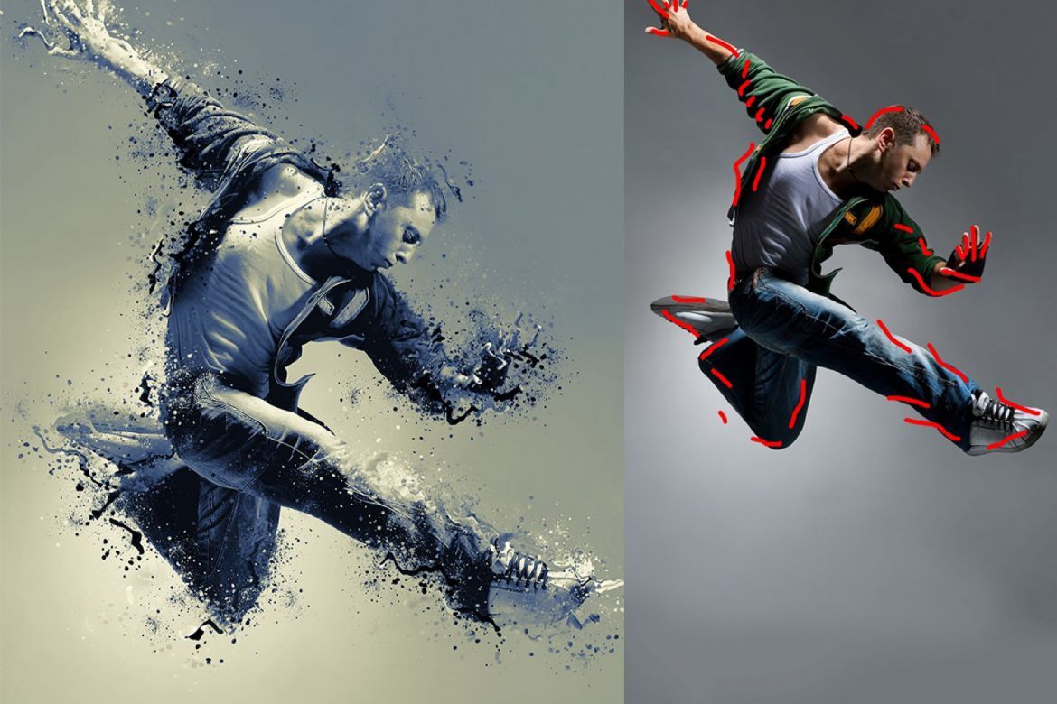 Shatter Photoshop Action - view 4