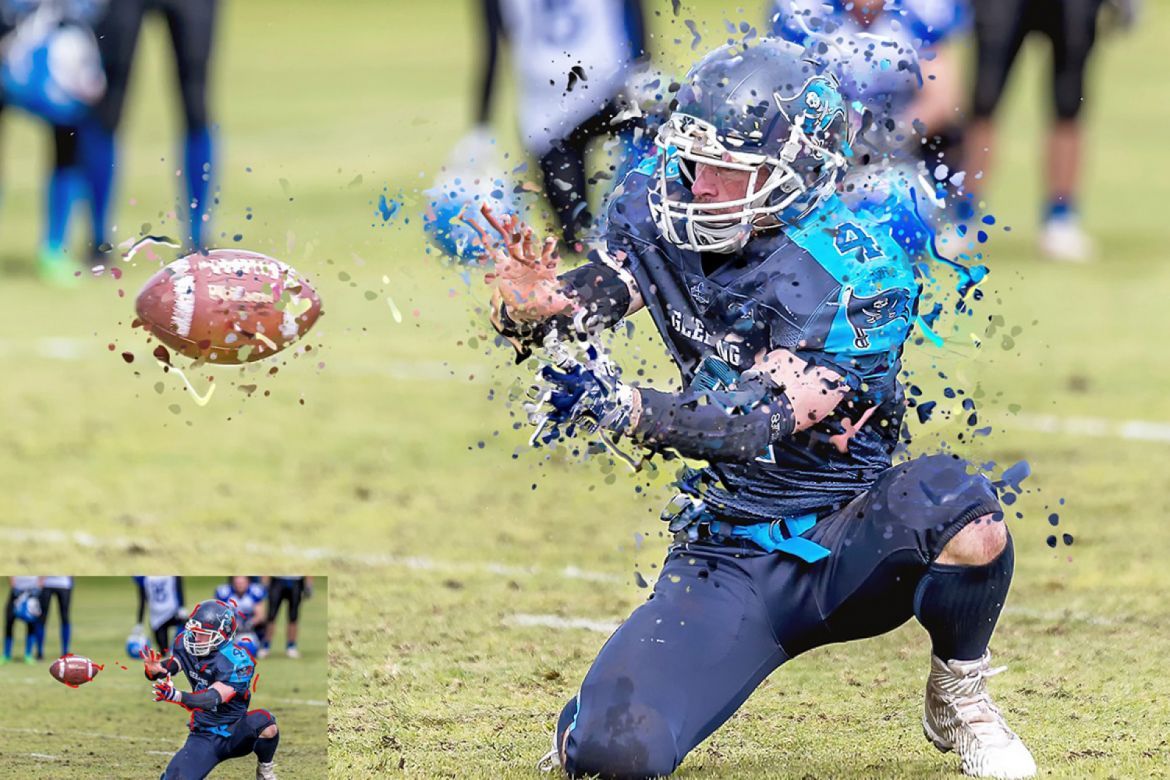 Shatter Photoshop Action - view 5