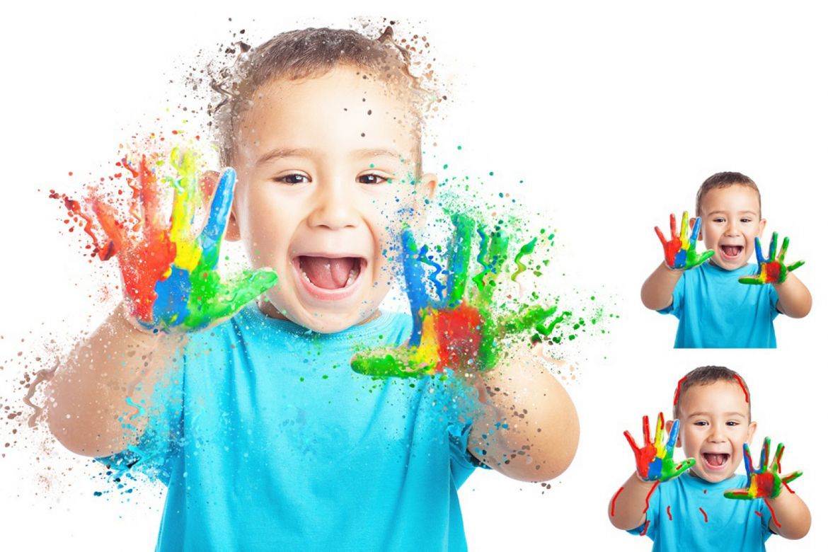 Shatter Photoshop Action - view 6