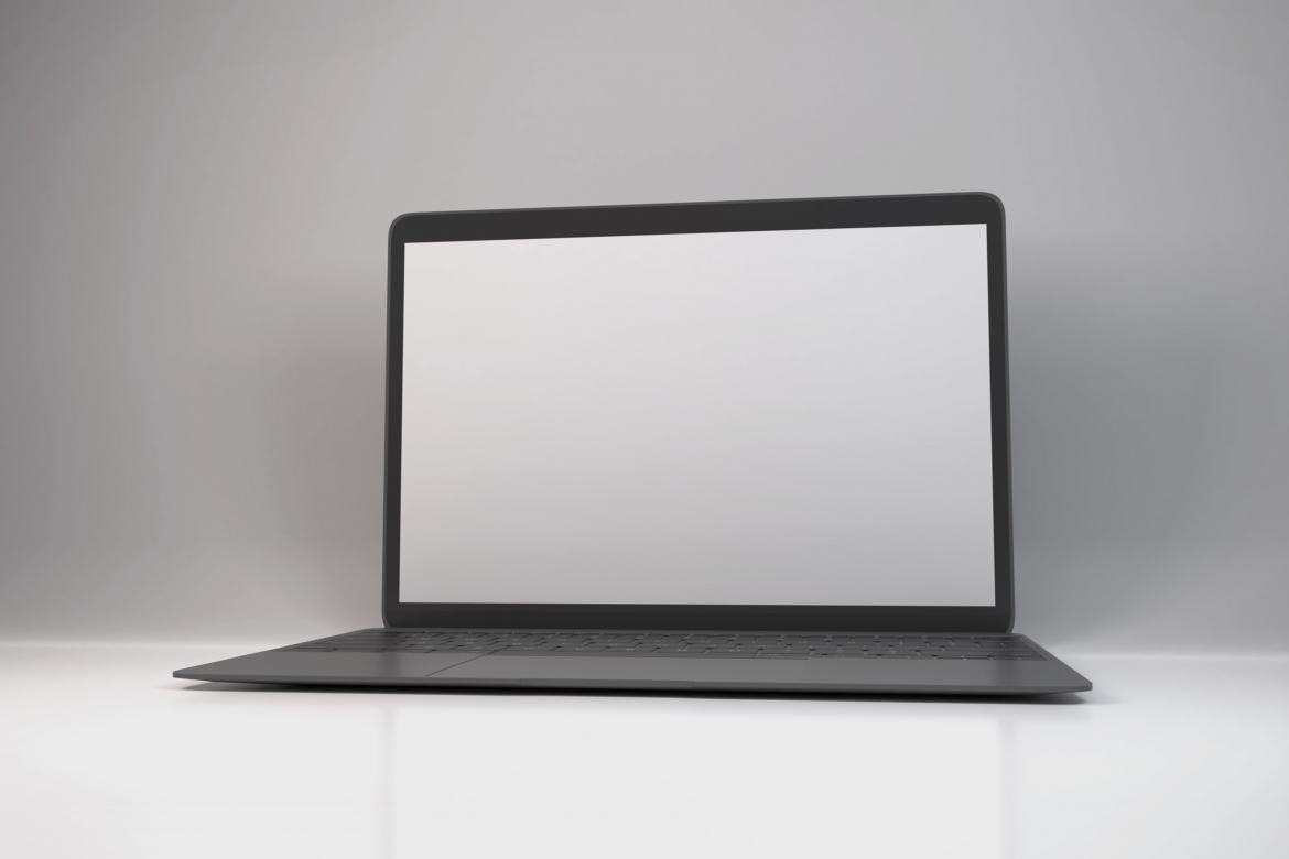 Free Macbook Air Laptop Mockup Template alternate