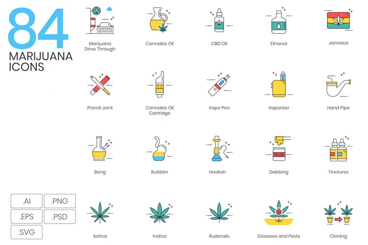 1200+ Icons - colorPOP Vector Bundle - view 5