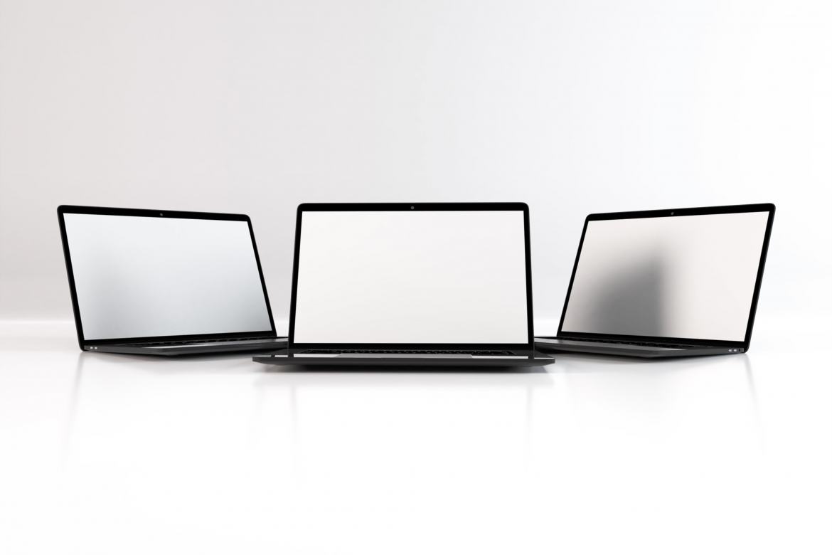 Free Macbook Pro Laptop Mockup Template alternate