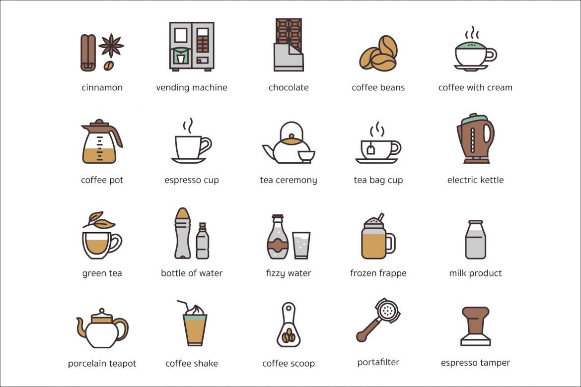 73 Coffee Icons - view 3