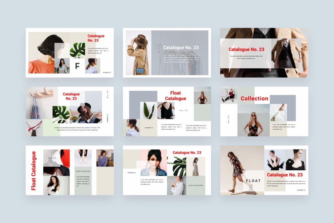 FLOAT Keynote Template alternate