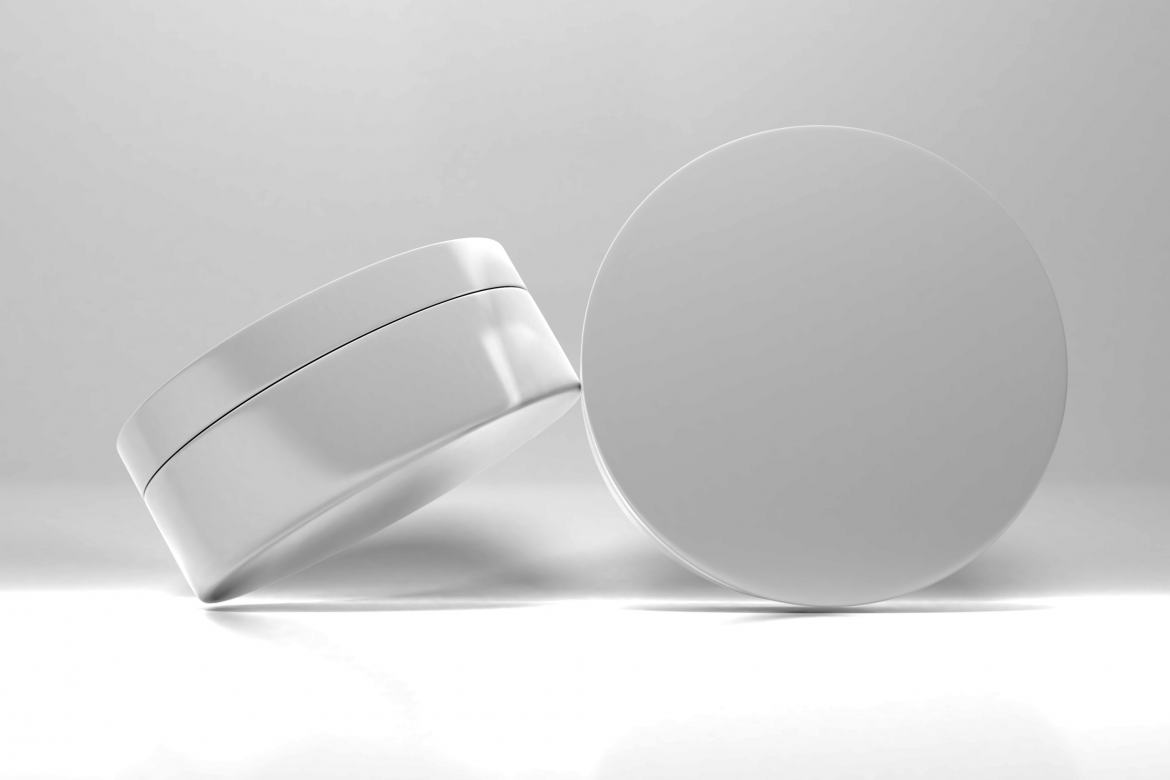 Free Pomade Packaging Mockup Template alternate