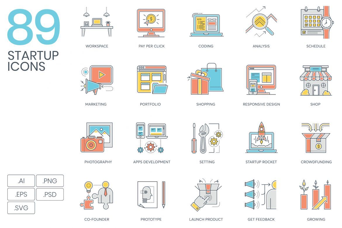 Startup Icons Bundle | Part 1 - view 4