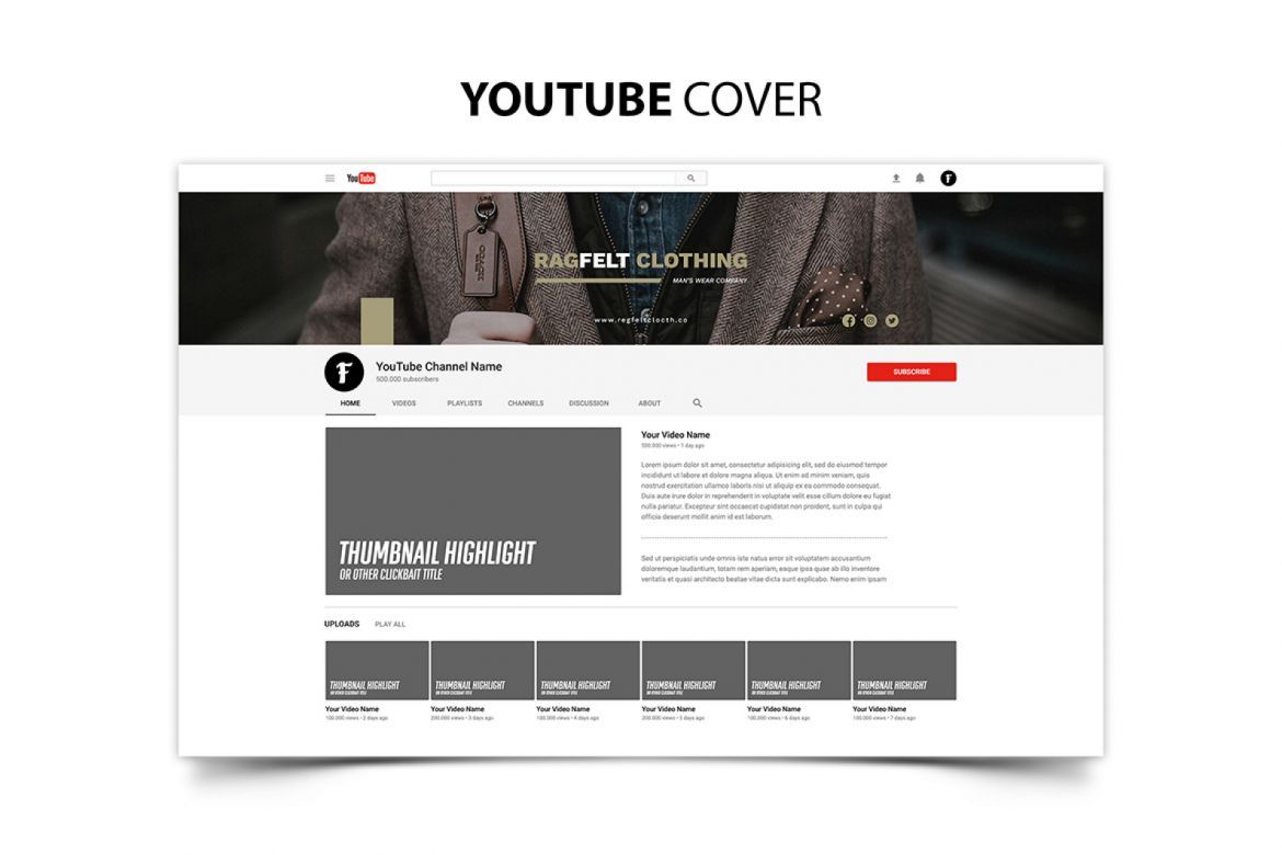 Fashion Social Media Kit - view 6