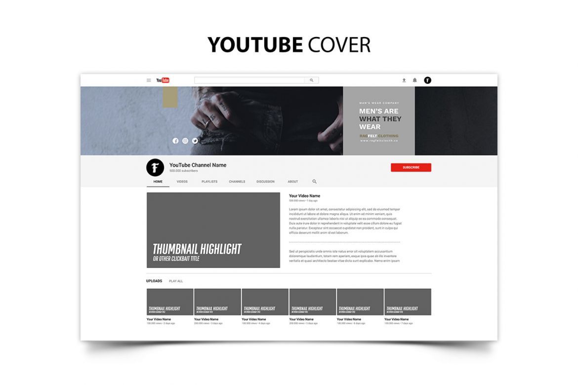 Fashion Social Media Kit - view 7