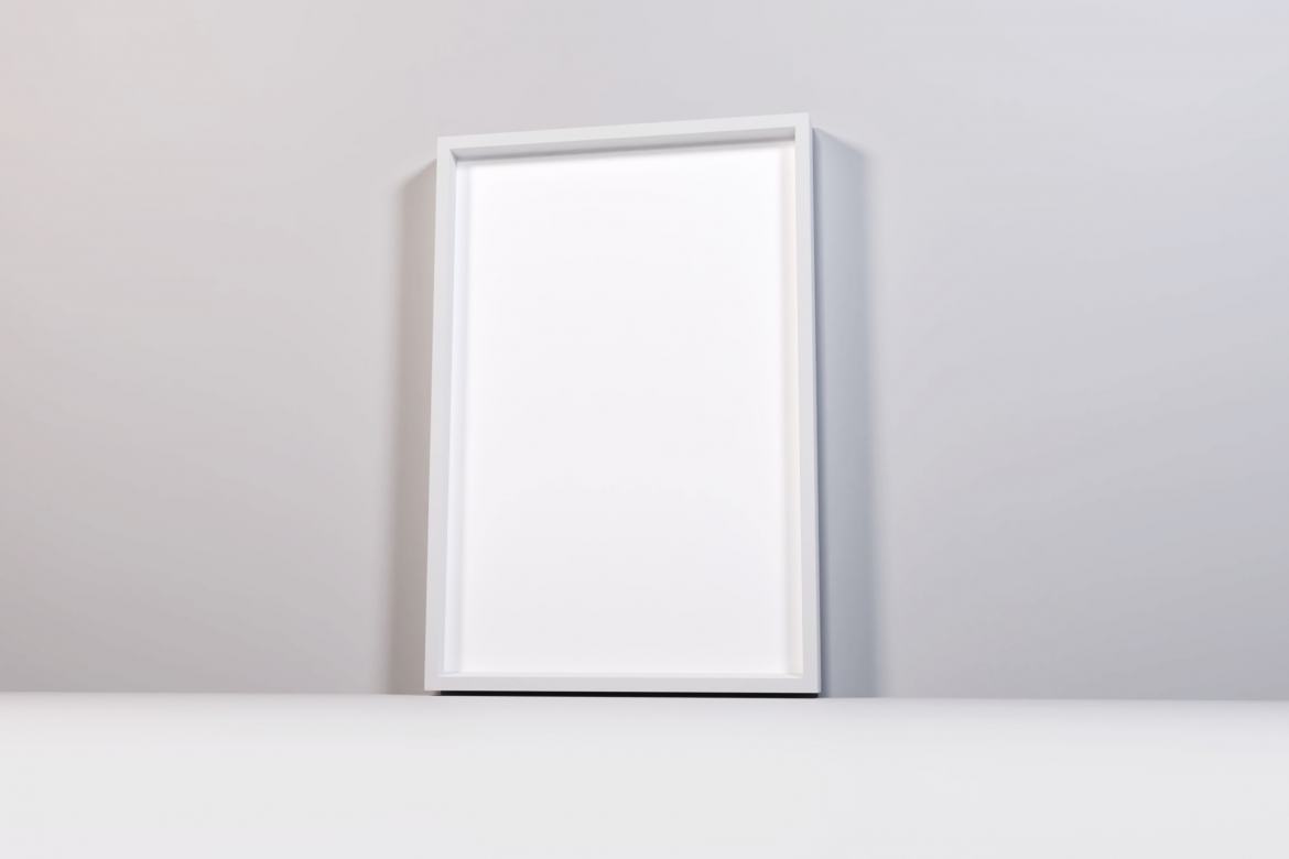 Free Poster on Wall Mockup Template alternate