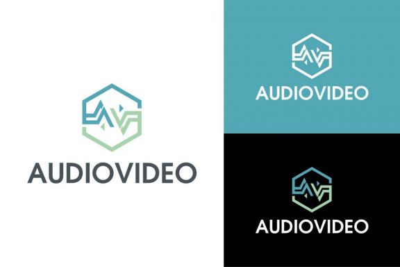 Audio Video Logo - view 1