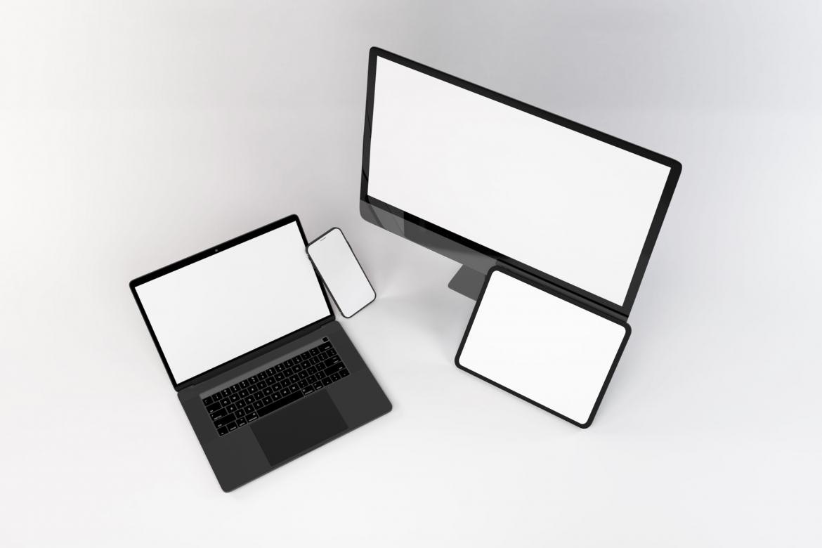 Free Mockup of Multiple Devices alternate