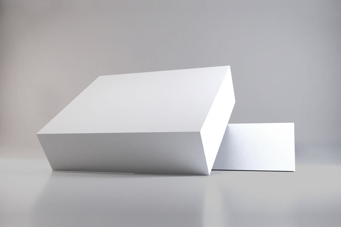 Free Shoe Box Packaging Mockup alternate