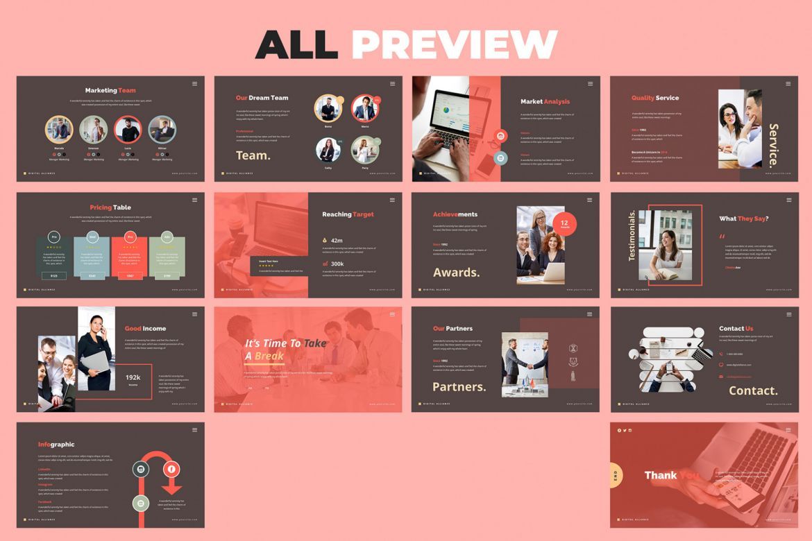 Digital Marketing Powerpoint - view 4