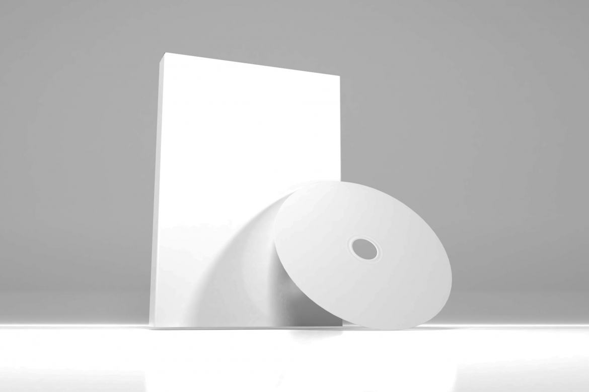 Free Software Box Mockup Template alternate