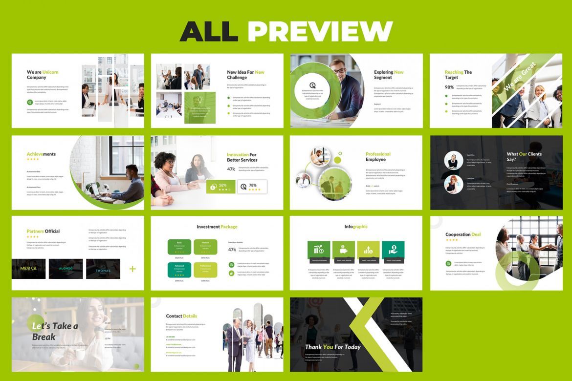 Pitch Deck Google Slides Template - view 4