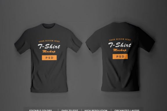 Free Tshirt Mockup Template