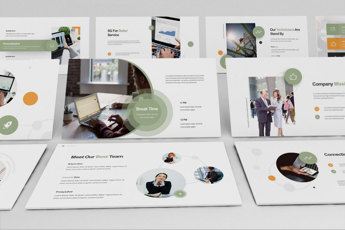 Internet Service Provider Powerpoint alternate