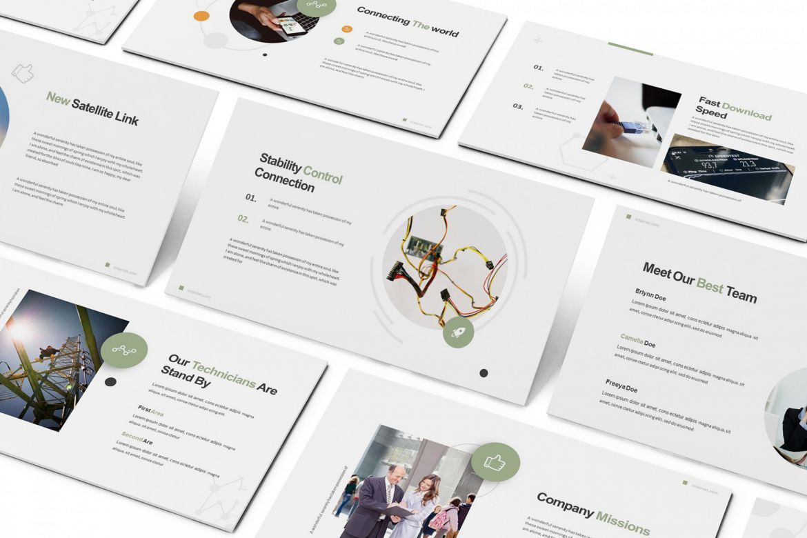 Internet Service Provider Powerpoint - view 5