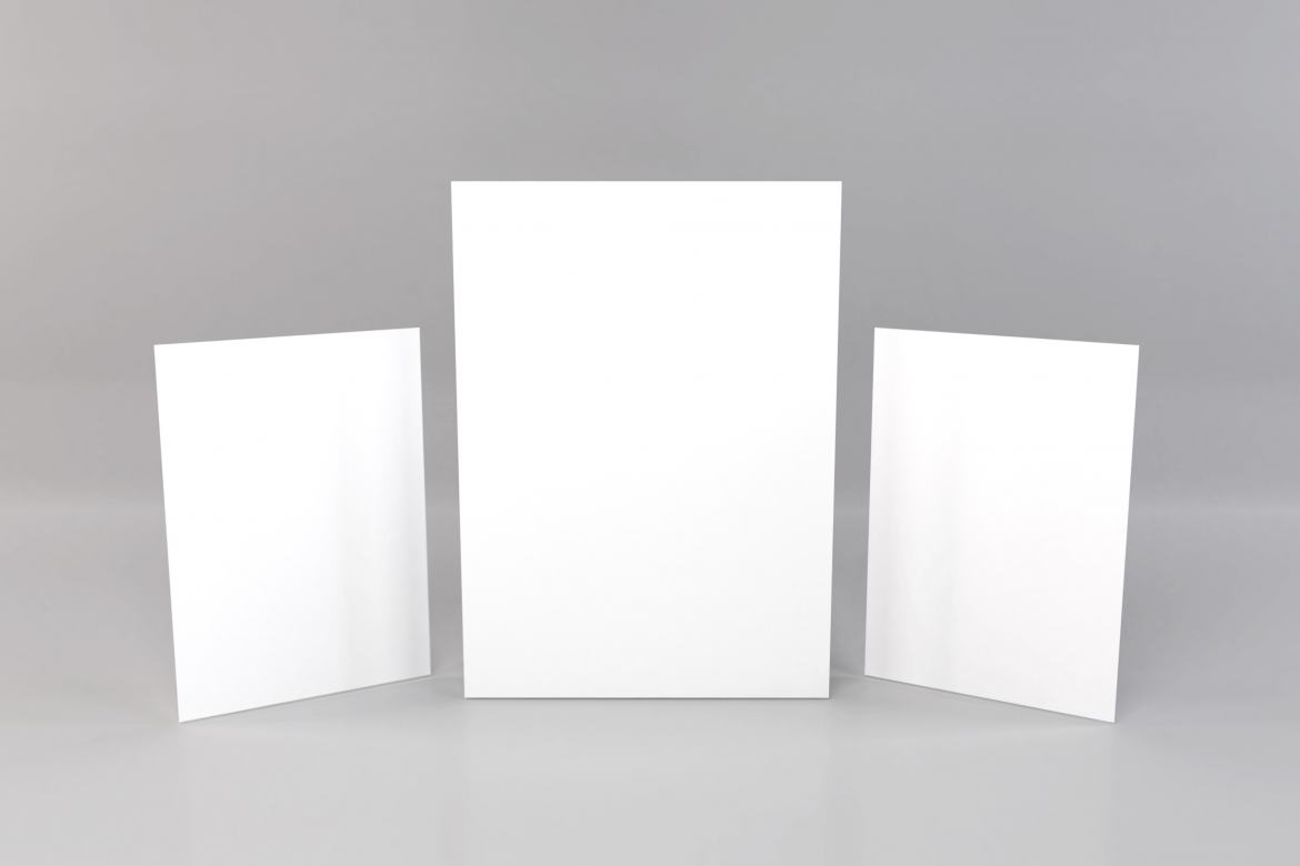 Free Wedding Paper Stationery Mockup Template alternate