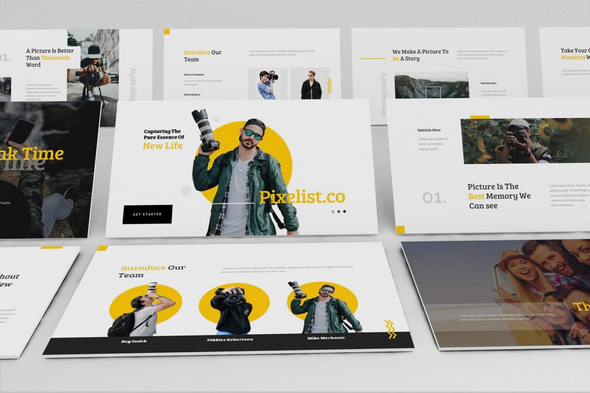 Pixelist - Photography Powerpoint - view 2