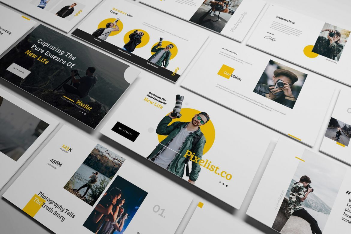 Pixelist - Photography Powerpoint - view 7