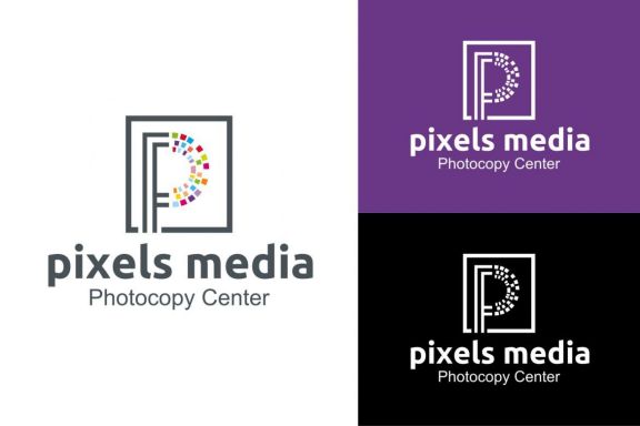 Pixels Media Logo