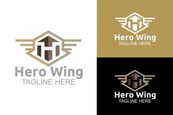 Hero Wing Logo - view 1