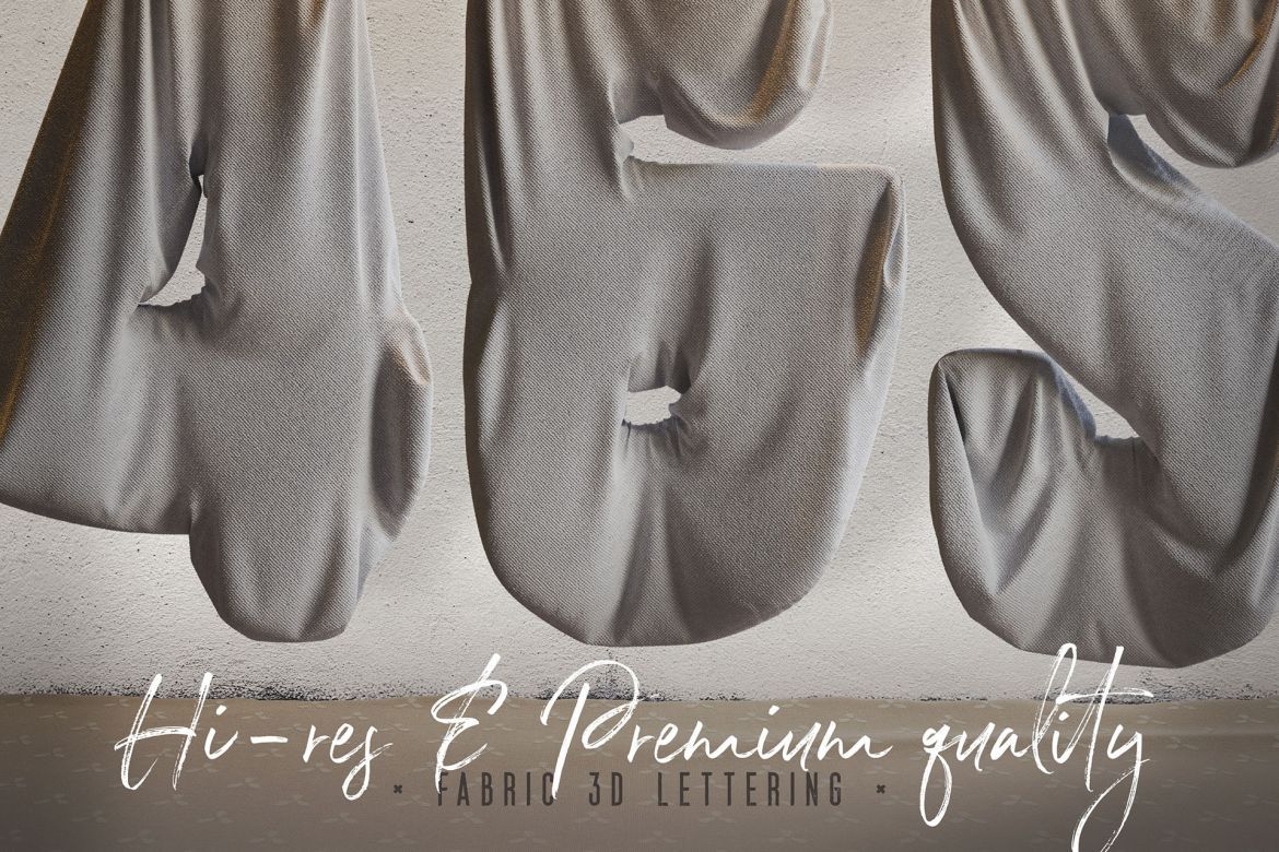 Foil & Fabric Lettering Duo - view 6