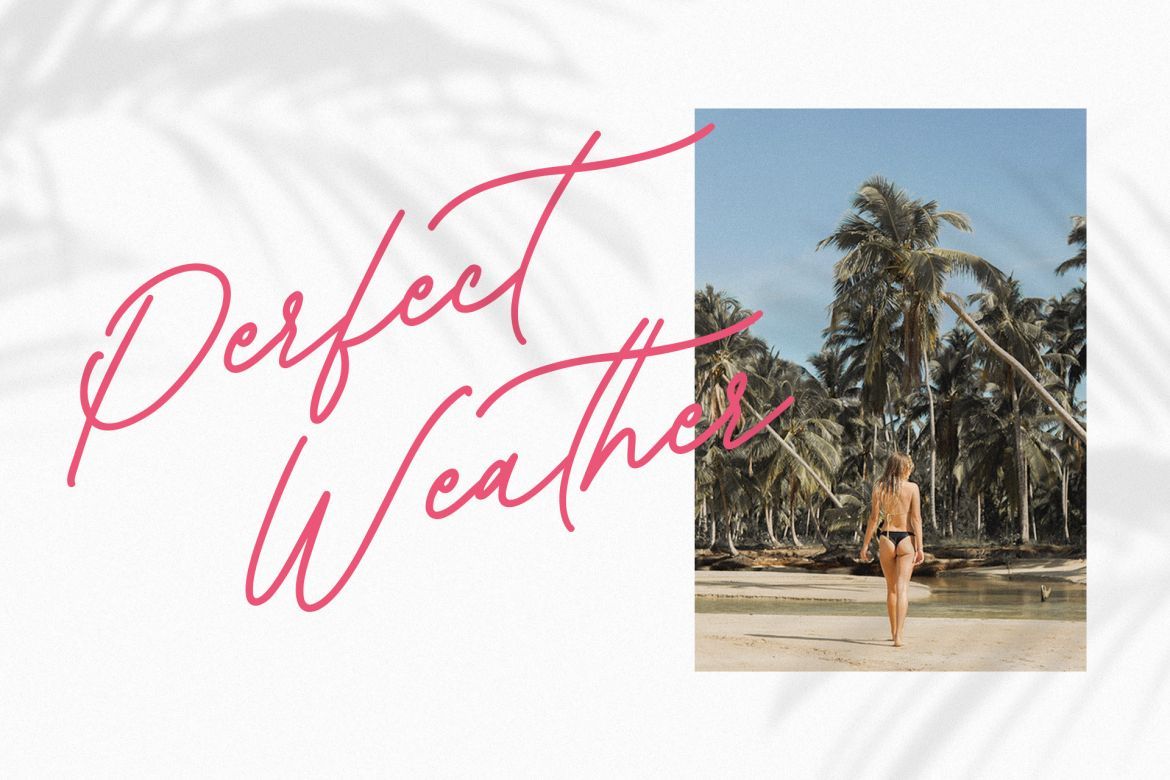 Sweetshore Casual Script Font alternate