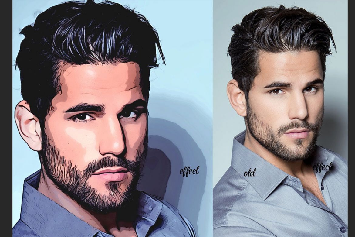 Portrait Cartoon Photoshop Action - view 4