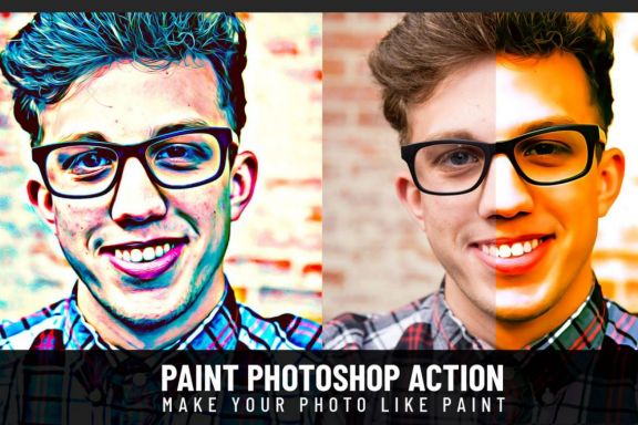 Paint Photoshop Action - view 5