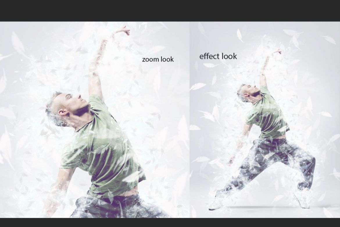 Feather Dreamy Dispersion Photoshop Action - view 6