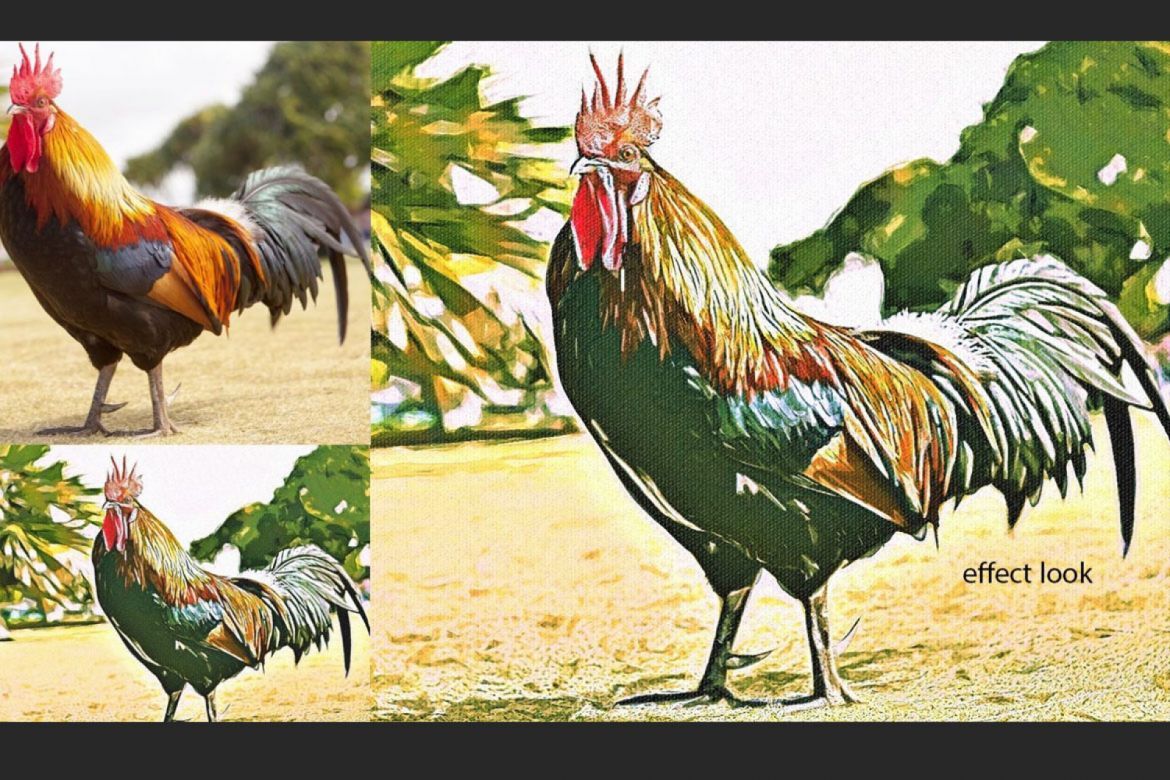 Abstract Art Photoshop Action - view 5