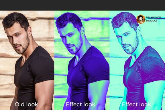 Duotone Photoshop Action