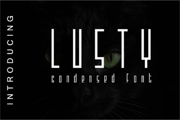 Lusty - Sans Font