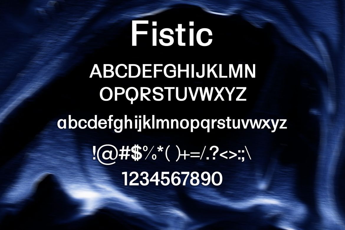 Fistic Font alternate