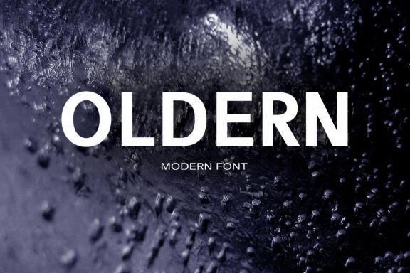 Oldern Font - view 1