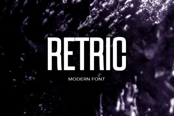 Retric Font - view 1