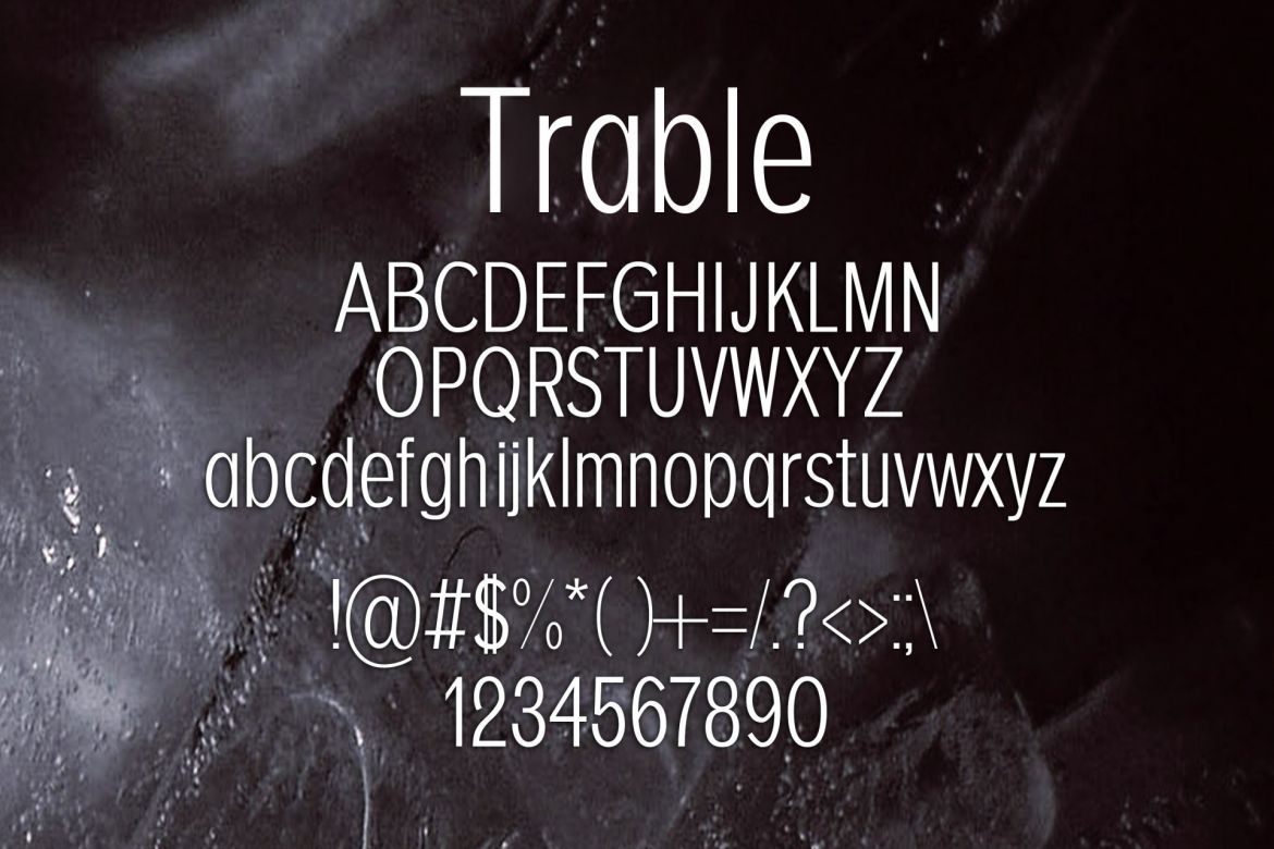 Trable Font - view 2