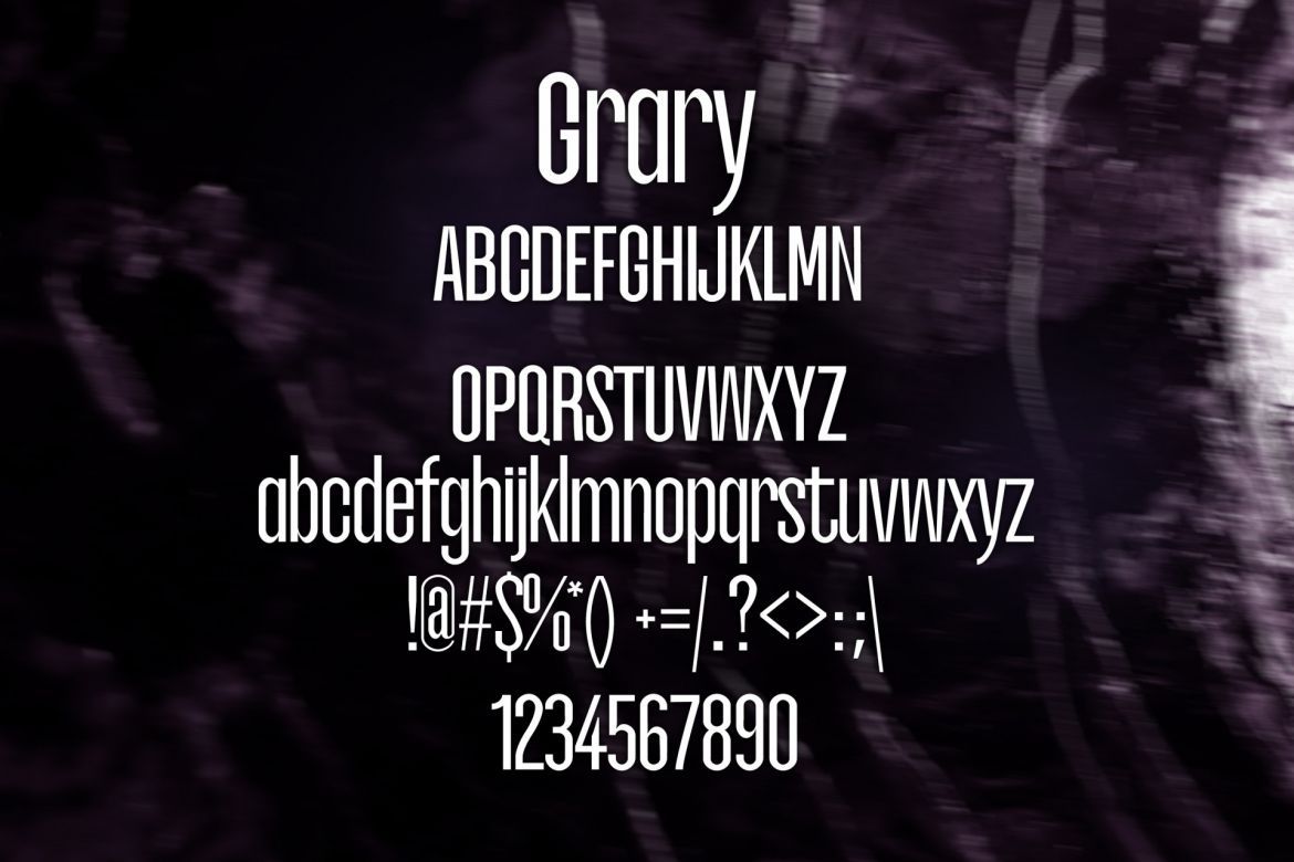 Grary Font - view 2