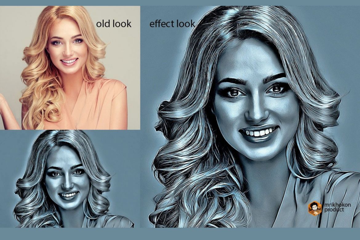 Photoshop Silver Effect alternate