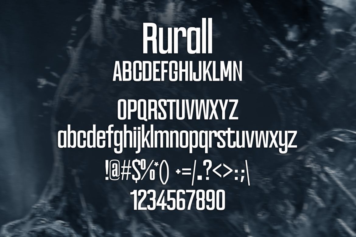 Rurall Font - view 2